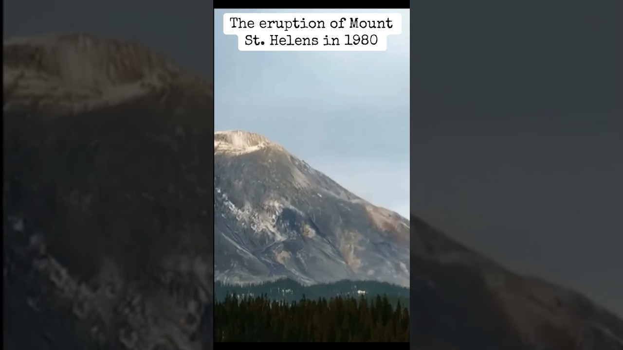 The Eruption of Mount St. Helens