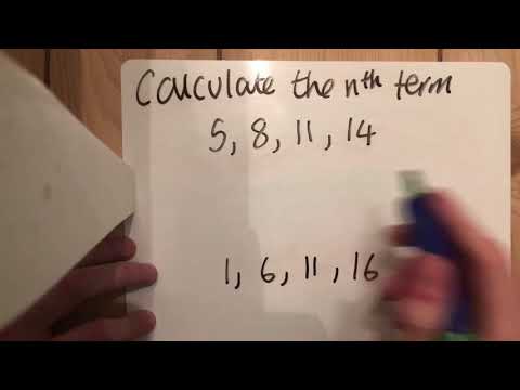 BennettMaths Nth term of a Linear Sequence