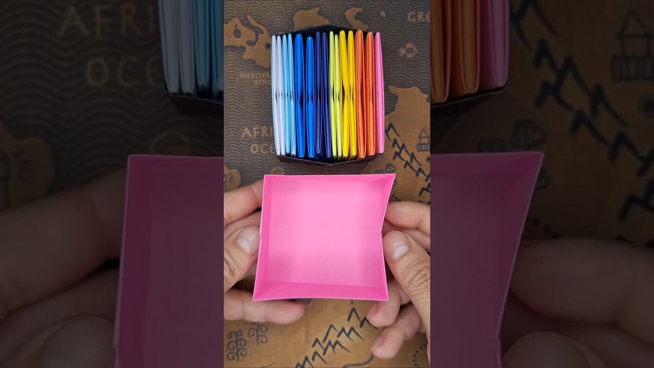 Have You Ever Seen This Origami Box? 😮📦 - YouTube