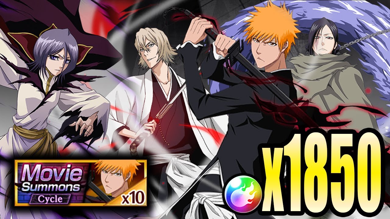 Bleach Brave Souls: Movie: Cycle Summons - 1850 Orbs