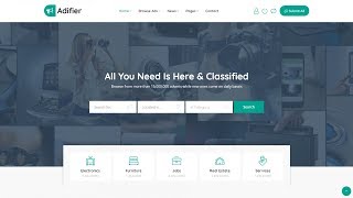 How to Make a Classified Advertisement Listing Website with WordPress 2018  Adifier Theme