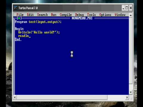 Video: Turbo Pascalda Bir Proqram Necə Yazılır