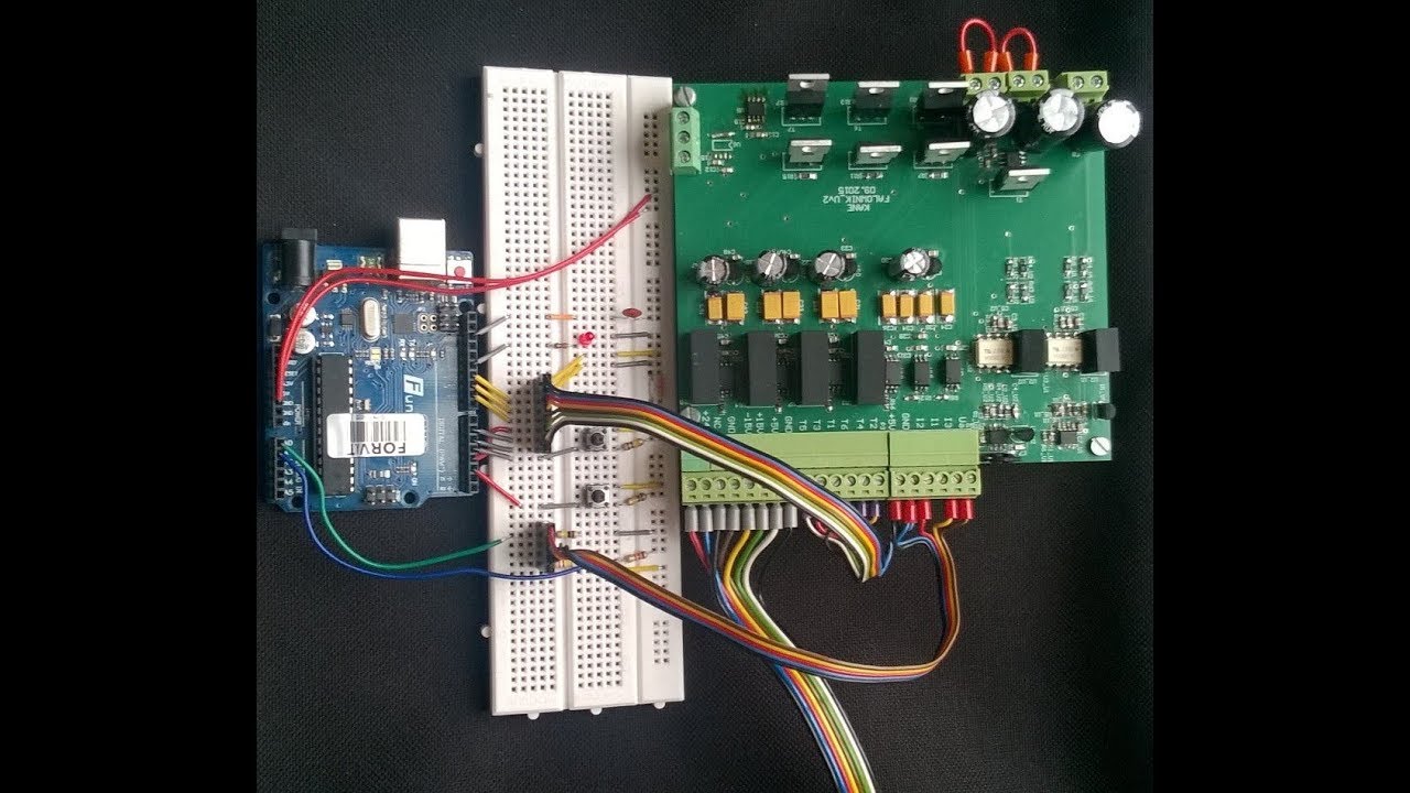 Vfd Control Using Arduino Arduino Base VFD Speed Up + Down Direction Forward + Reverse Part 3 ...