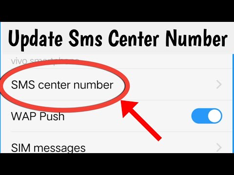 How To Update SMS Center Number In Android