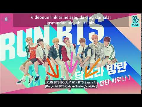 [Türkçe Altyazılı] Run BTS!! 61 Bölüm