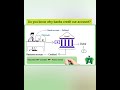 Do you know why banks credit our account? #viral #ytshorts
