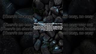 No Easy Way Out - Robert Tepper (Lyrics) Short