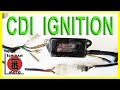 how to test and repair motorcycle CDI electronic ignition module coil system spark failure