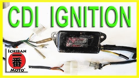 how to test and repair motorcycle CDI electronic ignition module coil system spark failure