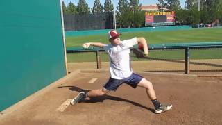 Tom House  Josh at USC working out