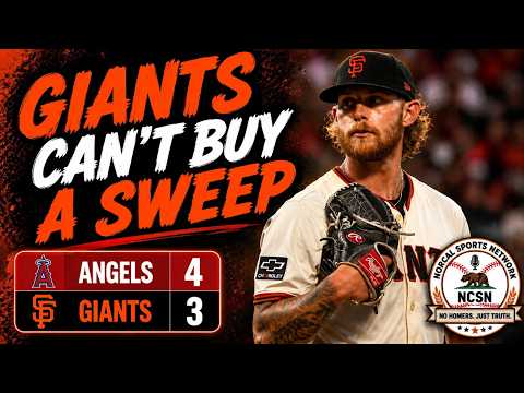 Giants Unable to Get Sweep vs. Angels