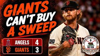 Giants Unable to Get Sweep vs. Angels