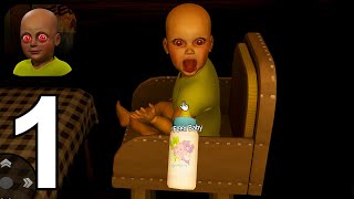 Scary Baby in Dark Haunted House - Gameplay Walkthrough Part 1 (Android, iOS) screenshot 2