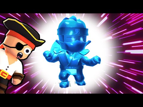 JOGANDO COM O PERSONAGEM ÉPICO [NINJA RUY] - STUMBLE GUYS 🔥 