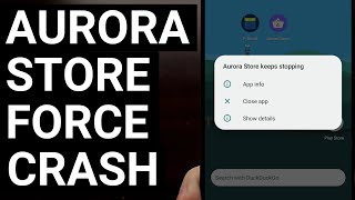 How to Fix Aurora Store Force Crash Bug by Downgrading to an Older Version screenshot 3