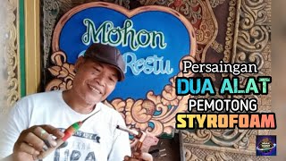 MEMBUAT DEKORASI STYROFOAM SEDERHANA - Papan Nama Styrofoam #dekorasi #styrofoam