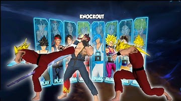 Karate king knockout vegeti fight