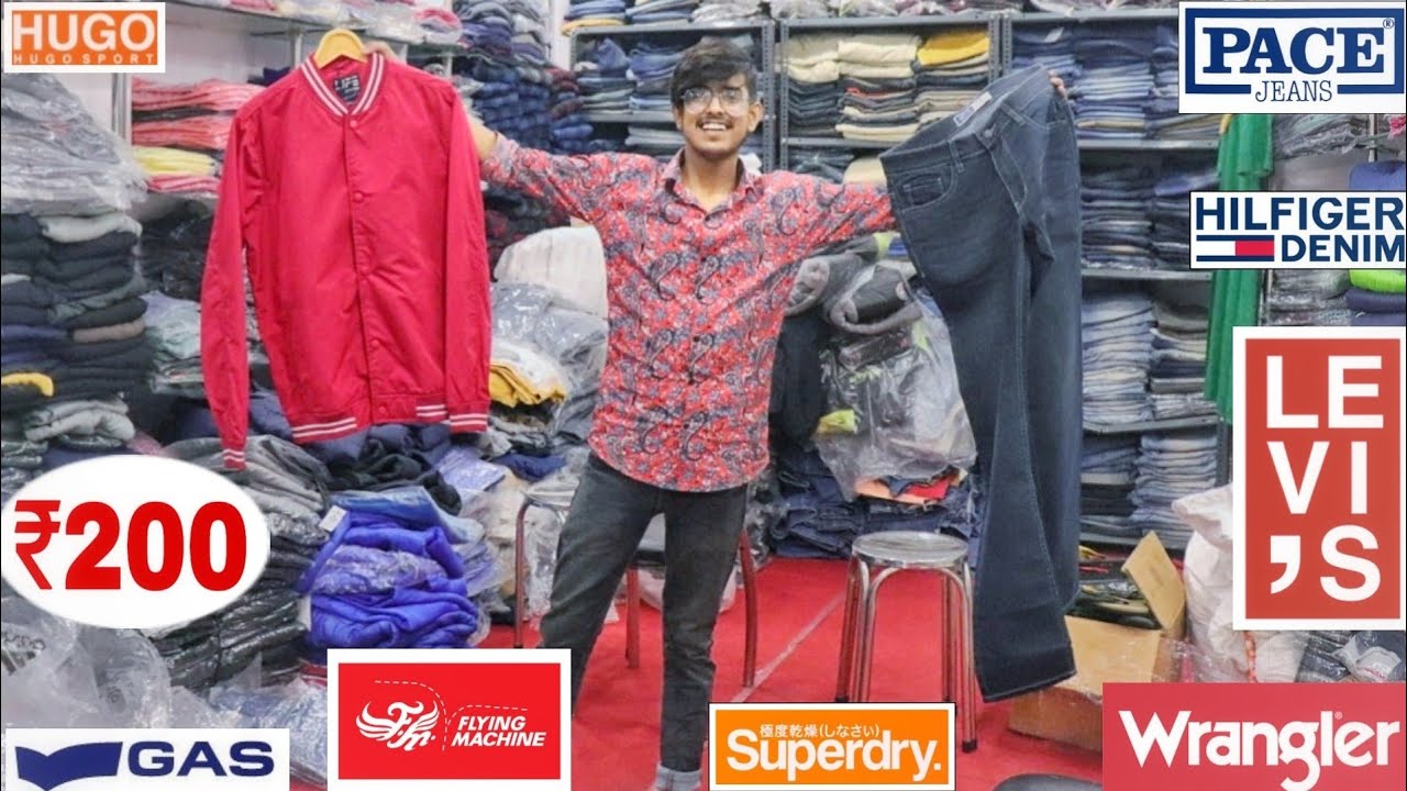 Branded Imported ClothesExport house Jeans,shirts,jacketOriginal Clothes MarketKarol Bagh