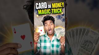 card or muney magic trick 😱 | #experiment | #minivlog