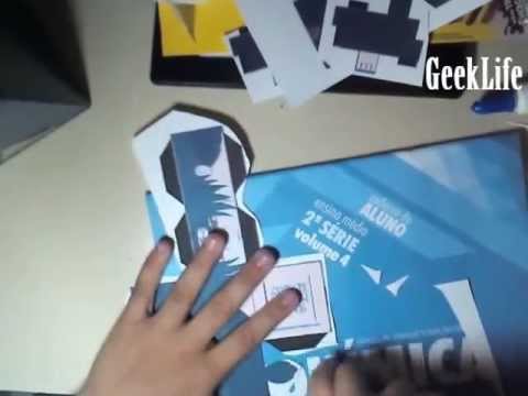 Tutorial - carta Giocattoli / Itachi Uchiha (PT / BR)