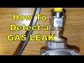 DIY #81 How To Detect a Natural Gas Leak