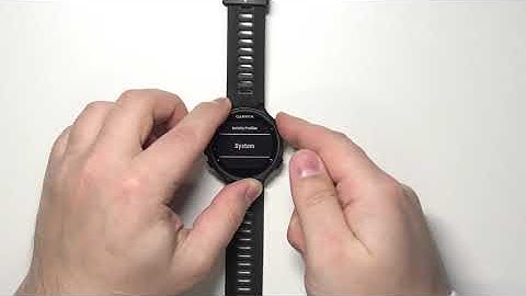How to Change Backlight Timeout in GARMIN Forerunner 735XT – Manage System Settings