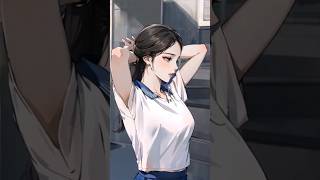 Girl and tennis #tiktok #girl #ai #short