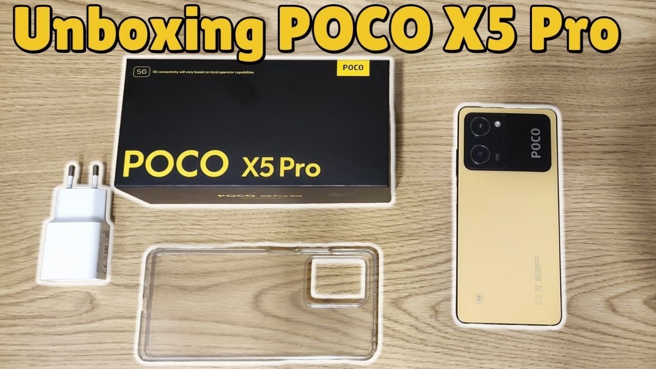 Unboxing Poco X5 Pro - Xiaomi 