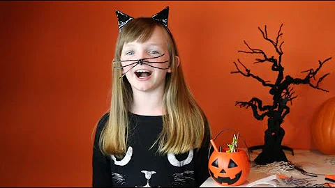 DIY Halloween Costume Cat Ears & Whiskers by Holster Brands