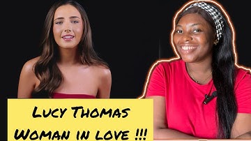 First time hearing/ Woman in Love" - Lucy Thomas - (Official Music Video)/ reaction