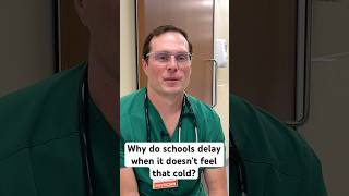 Why do schools delay when it doesn’t feel that cold