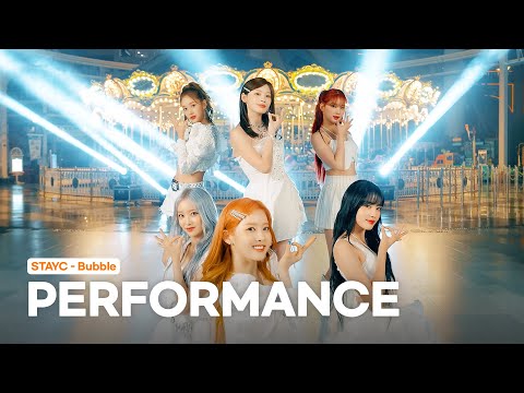 Stayc 'Bubble' Performance Video In Lotte World