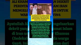 Pernyataan Terbaru Ayatullah Ali Khamenei #trending #alikhamenei #palestina