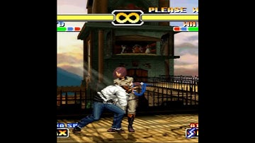 KOF 99 KYO 1 & KYO 2 & KYO & IORI ALL SUPER CLIMAX DESPERATE MOVESET #shorts