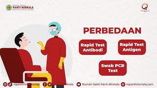 Perbedaan Rapid Test Antibody, Antigen, dan Swab PCR - SIP 19/12