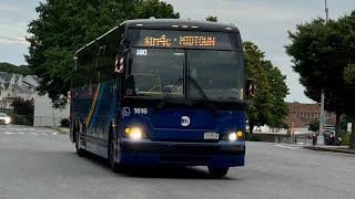 2022 MTA Prevost X3-45 #1616 SIM4C Express Bus from SI Mall to 23rd Street .