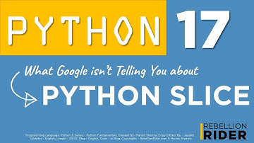 Python tutorial 17: What Google Isn