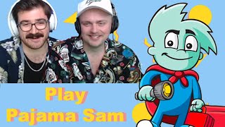 Gus and Eddy Play Pajama Sam (No need to hide when it's dark outside)