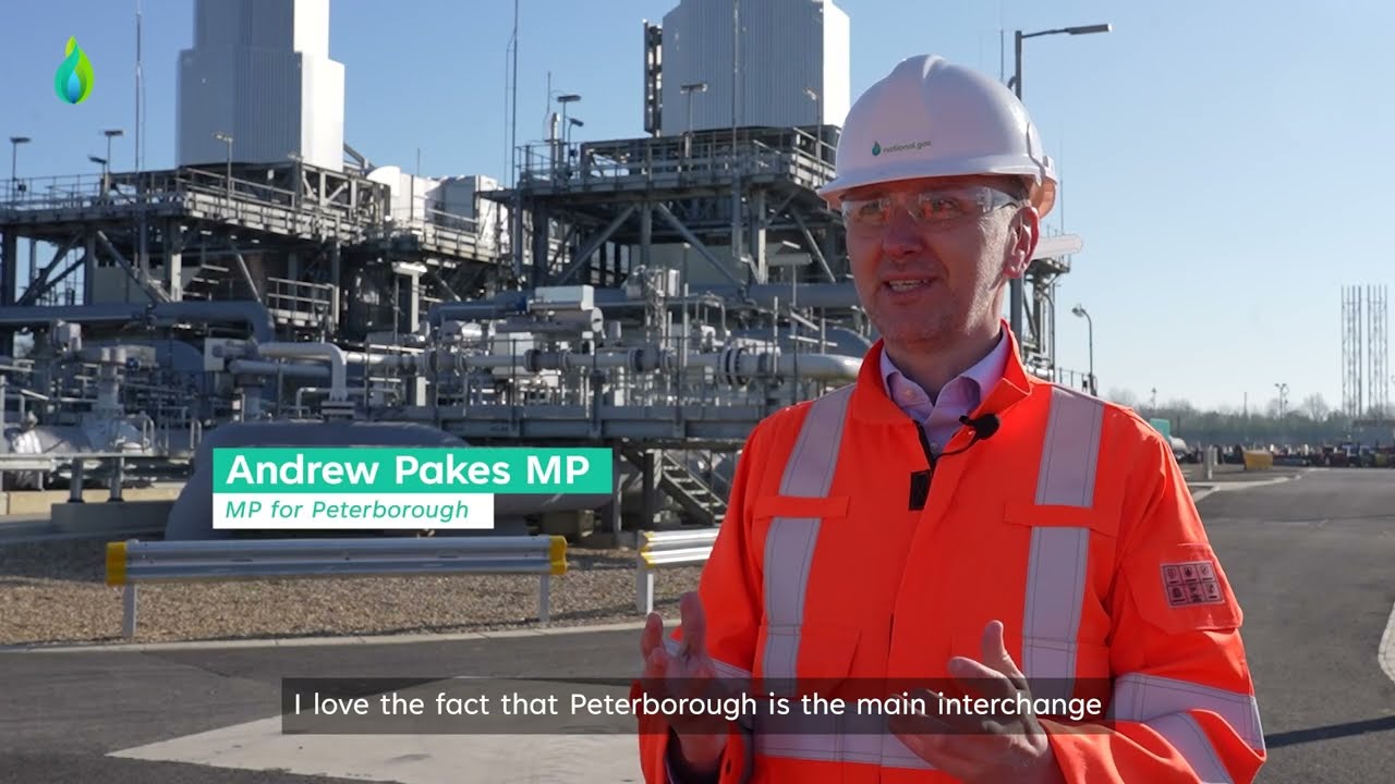 National Gas: Minister Jones visits Peterborough Compressor Station