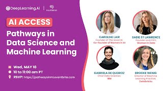 Pathways in Machine Learning/Data Science