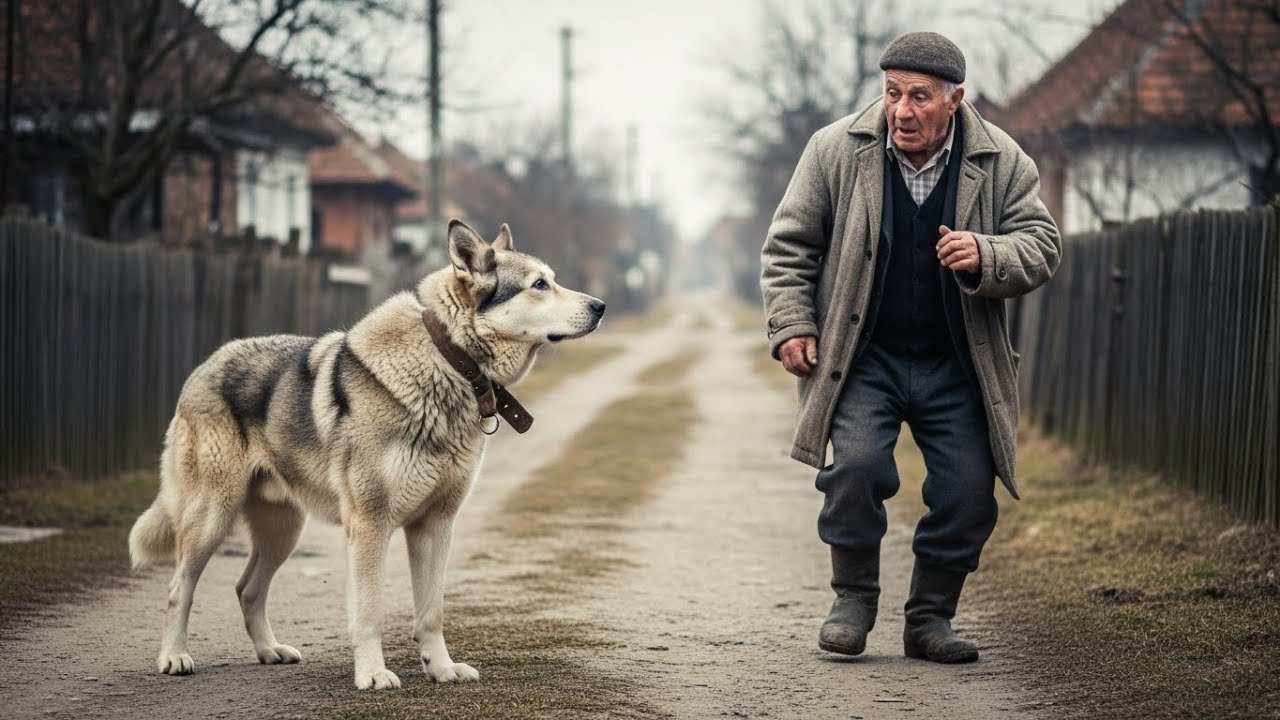 Un Bătrân Este Surprins De Un Ciobănesc Românesc Carpatin În Sat — Secretul Urma Să Fie Dezvăluit