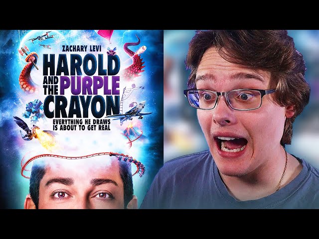 HAROLD AND THE PURPLE CRAYON Official Trailer 2 REACTION! class=