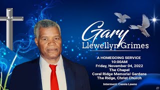 A Service of Thanksgiving for the life of Gary Grimes