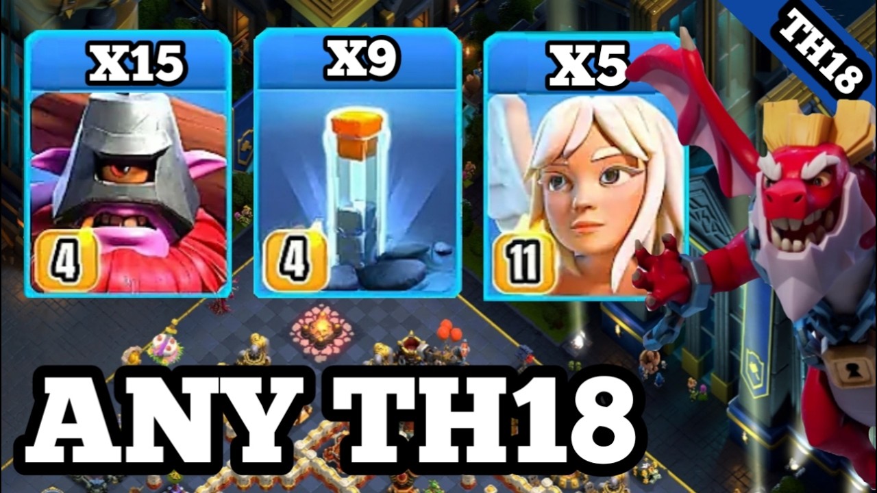 Thrower healer totem spell attack strategy coc I best th18 attack strategy coc