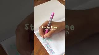 Study time, showing up daily matters.. remember time waits for none of Us #studytime #studygoals