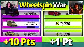 Wheelspin WAR In Forza Horizon 6! Ft. SidWaj