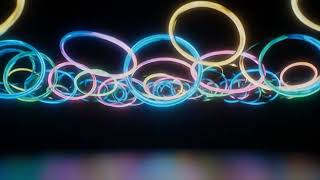 Time for a break - Calming visual ASMR loop - Floating rings
