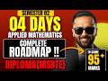 4 Days Applied Mathematics Complete Strategy | Diploma MSBTE Sem 02 | Pradeep Giri Sir