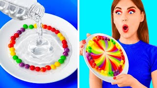 We Tested Viral TikTok Life Hacks To See If They Work | Rainbow Challenge by FUN FOOD