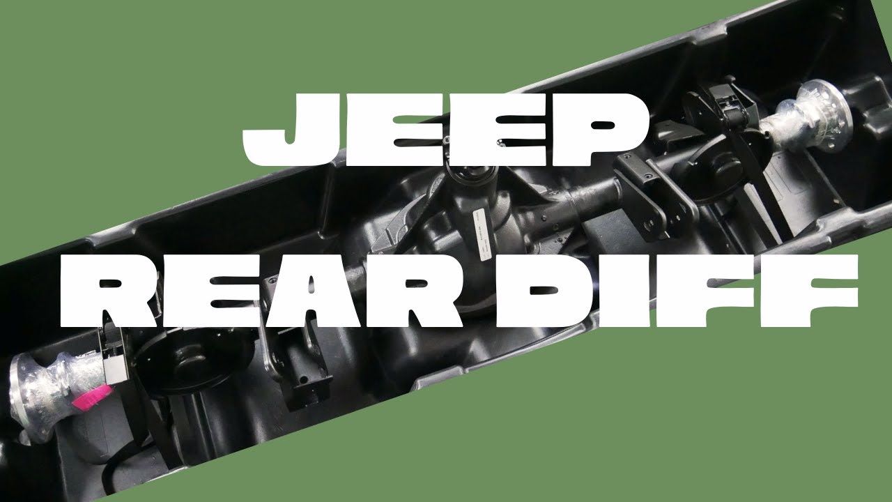 Jeep Wrangler Rear Differential - YouTube